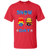 Snow Day Shirt For Golden State Warriors Vs Minion Fans pingpong