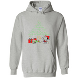 Snoopy Merry Christmas with Christmas tree T-Shirt - Hoodie