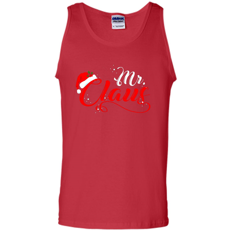 Mr. Claus Santa Claus Merry Xmas T-Shirt - Tank Top