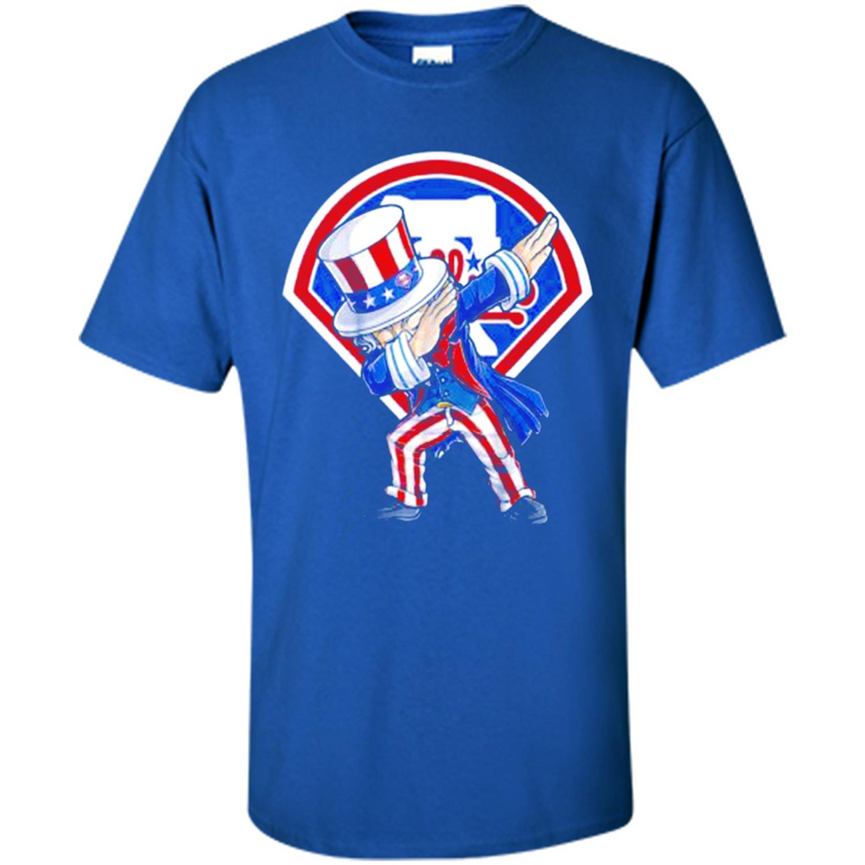 MLB PHILADELPHIA PHILLIES UNCLE SAM DABBING INDEPENDENCE DAY
