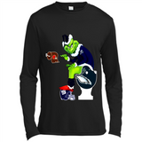 Los Angeles Rams Toilet Grinch Santa Claus Football Fan PINGPONG