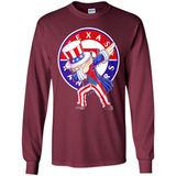 MLB TEXAS RANGERS UNCLE SAM DABBING INDEPENDENCE DAY