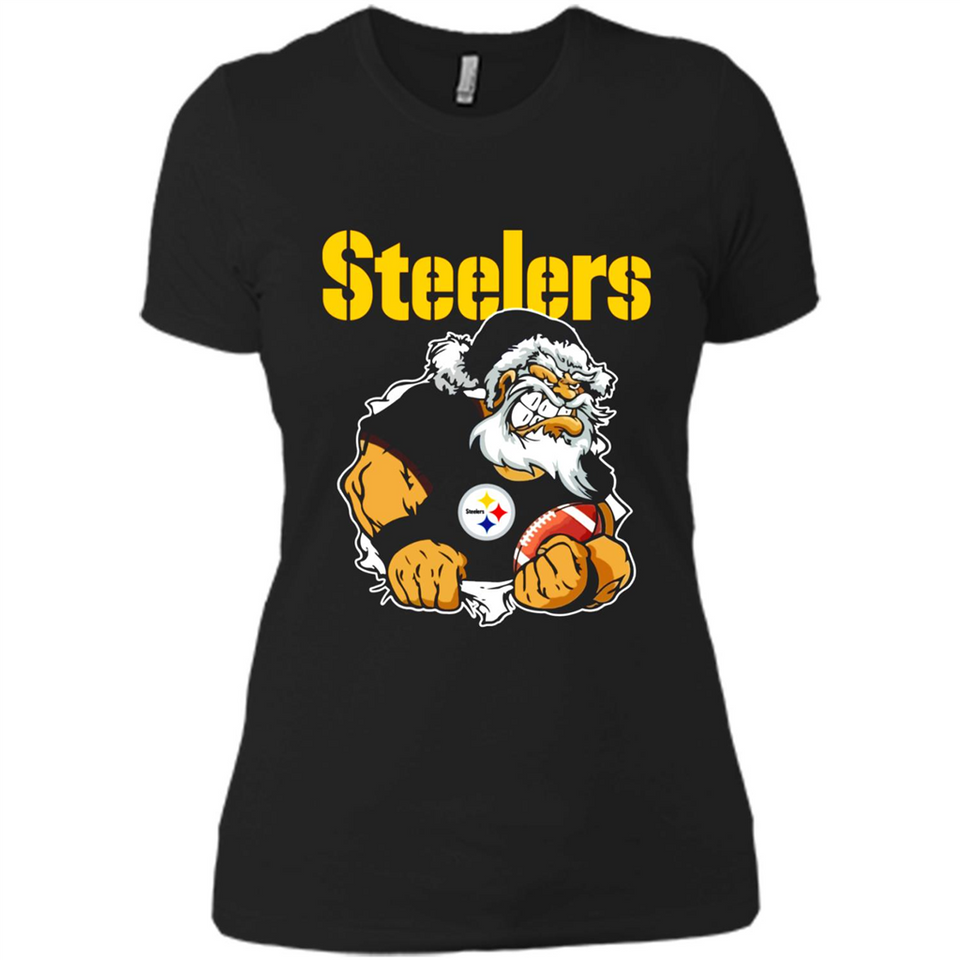 Grumpy Santa Claus Pittsburgh Steelers Football Team PINGPONG