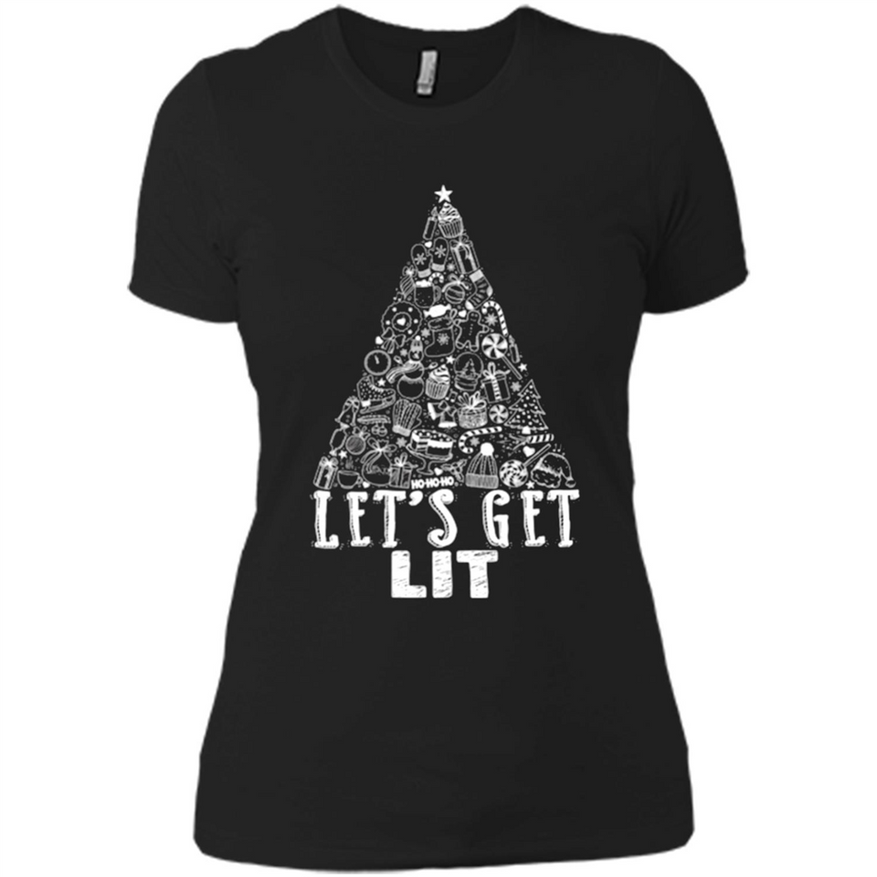 Let's Get Lit - Funny Christmas Tree
