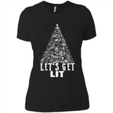Let's Get Lit - Funny Christmas Tree