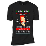 Nigel Thornberry Smashing through the snow Christmas sweatshirt PINGPONG
