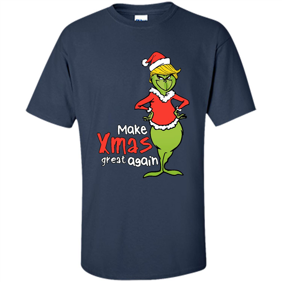Trump Grinch Shirt, Make Xmas Great Again Christmas