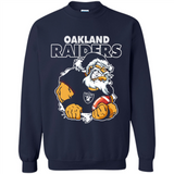Grumpy Santa Claus Oakland Raiders Football Team PINGPONG
