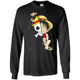 Luffy Flag One Piece - Long Sleeve T-Shirt