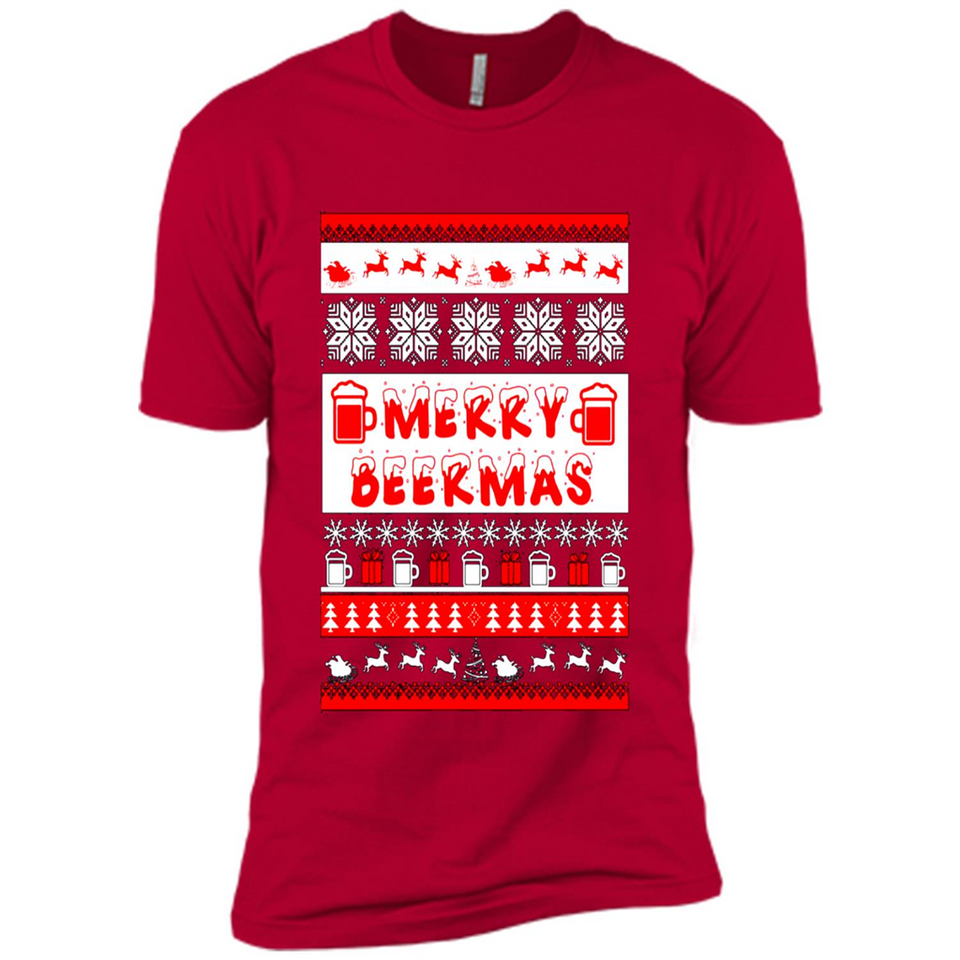 Merry Beermas Christmas sweater PINGPONG
