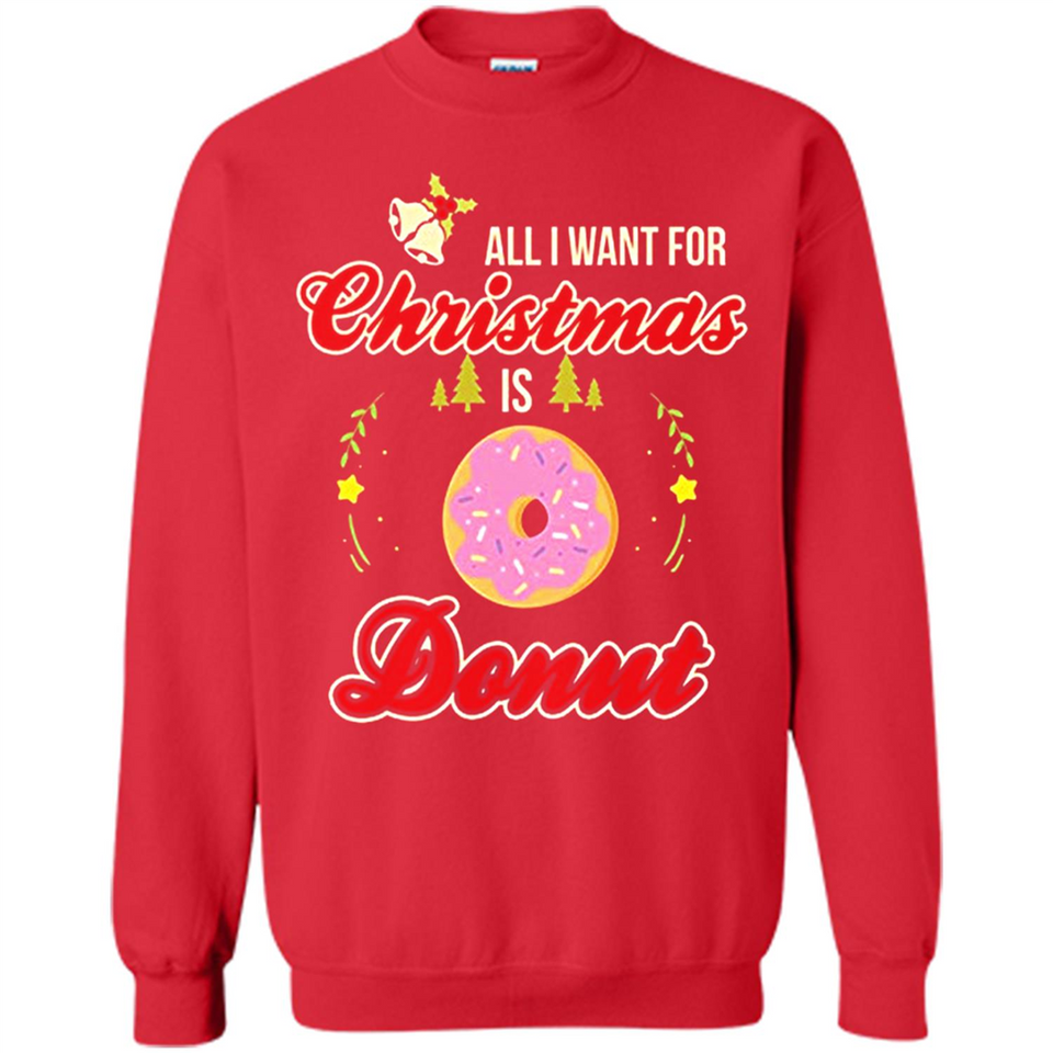 Perfect Costume For Girls. Xmas Shirt For Donut Lover