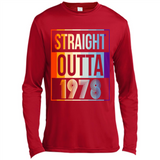 Retro Straight Outta 1978 40 Years Old - Canvas Long Sleeve T-Shirt