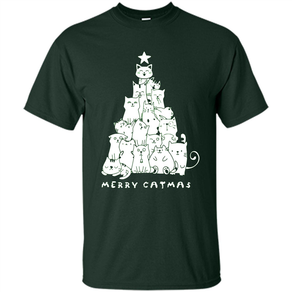 Merry Catmas - Merry Christmas Cat Lover Mug PINGPONG - Shirt