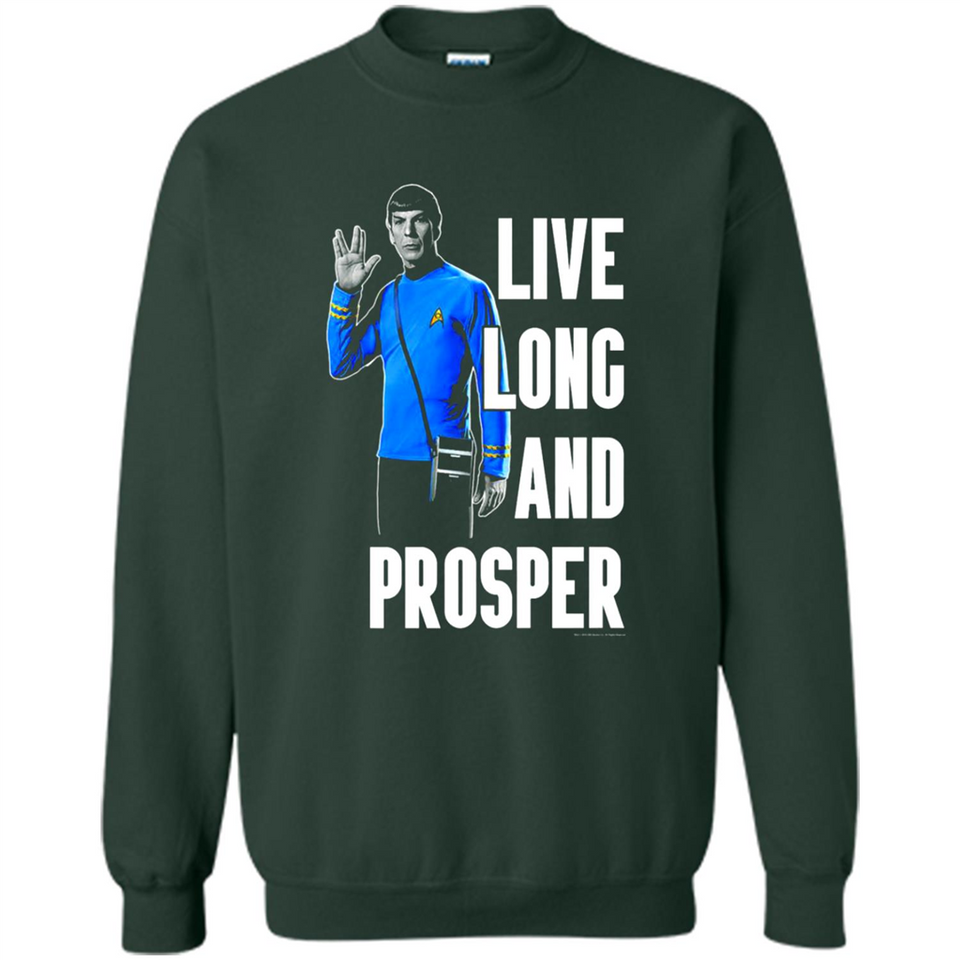 Live Long And Prosper Mr. Spock Star Trek PINGPONG
