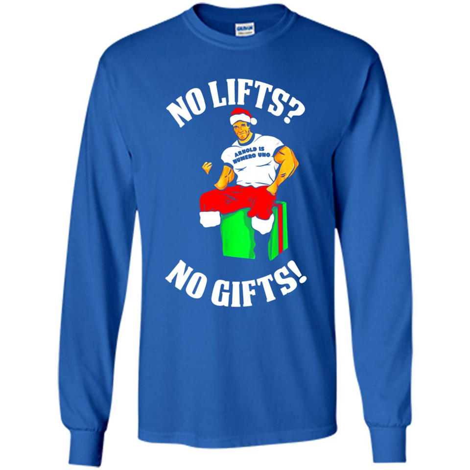 Arnold Is Numero Uno No Lifts No Gifts Christmas PINGPONG