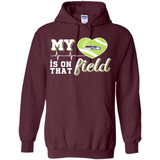 Seattle Seahawks Football My Heart is on that Field - Hoodie