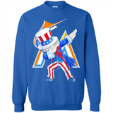 MLB MIAMI MARLINS UNCLE SAM DABBING INDEPENDENCE DAY