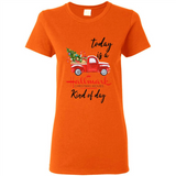 Today is A Hallmark Christmas Movies Kind of Day Sweatshirt - Ladies Short-Sleeve