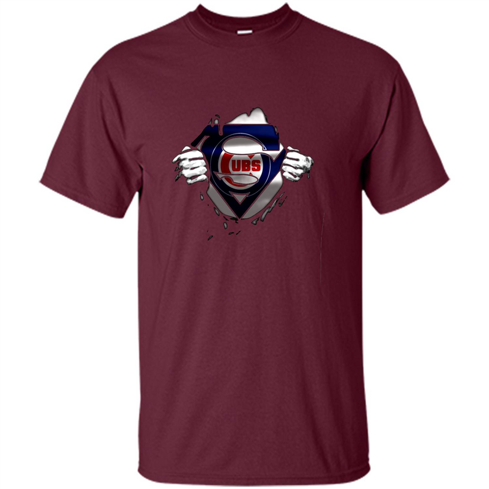 Chicago Cubs And Superman Fans - Shirt