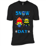 Snow Day Shirt For Golden State Warriors Vs Minion Fans pingpong