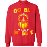 Gobble Til You Wobble Funny Thanksgiving Day Turkey