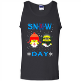 Snow Day Shirt For Houston Rockets Vs Minion Fans pingpong