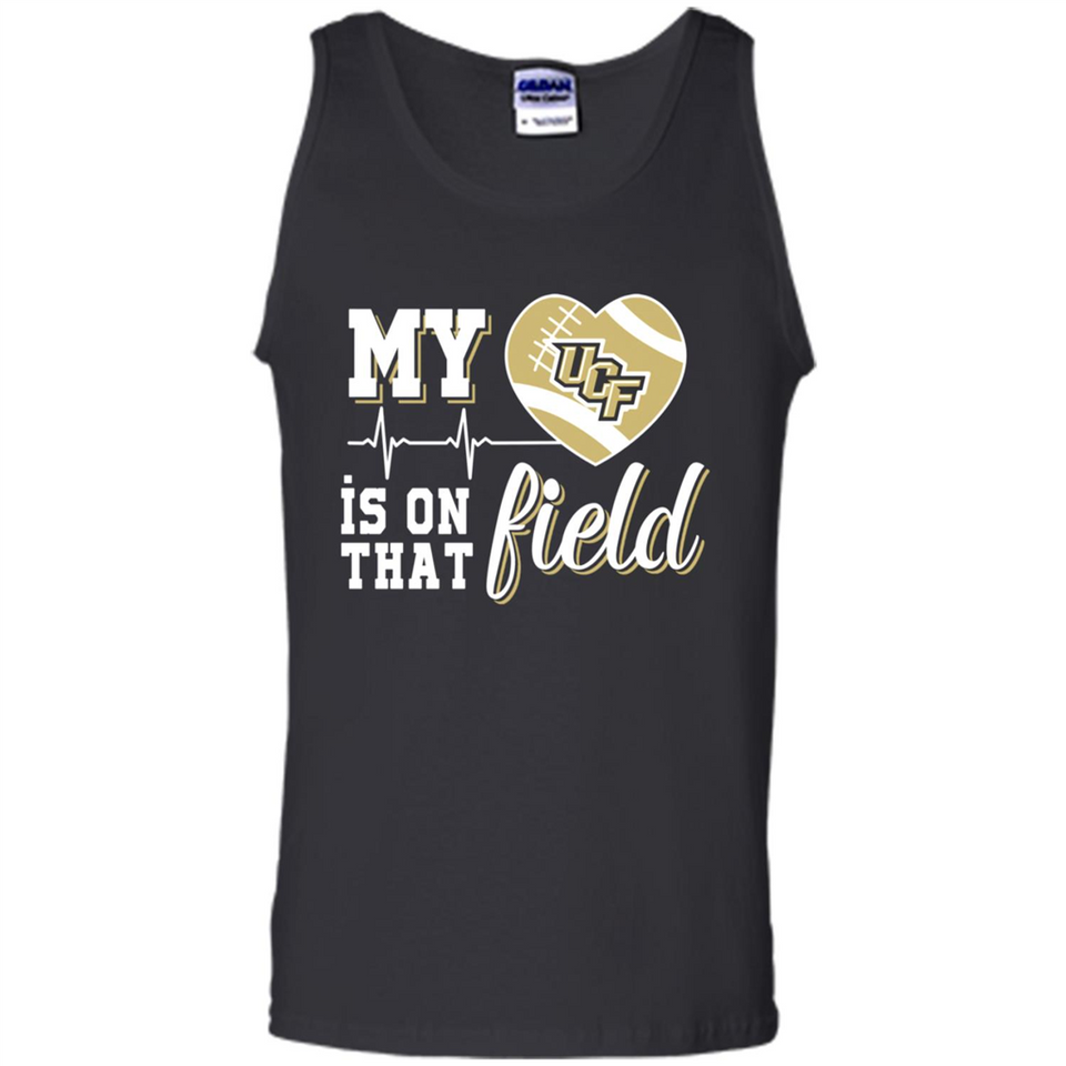 UCF Knights Football My Heart is on that Field - Tank Top