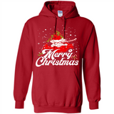Merry Christmas Pig s - Hoodie