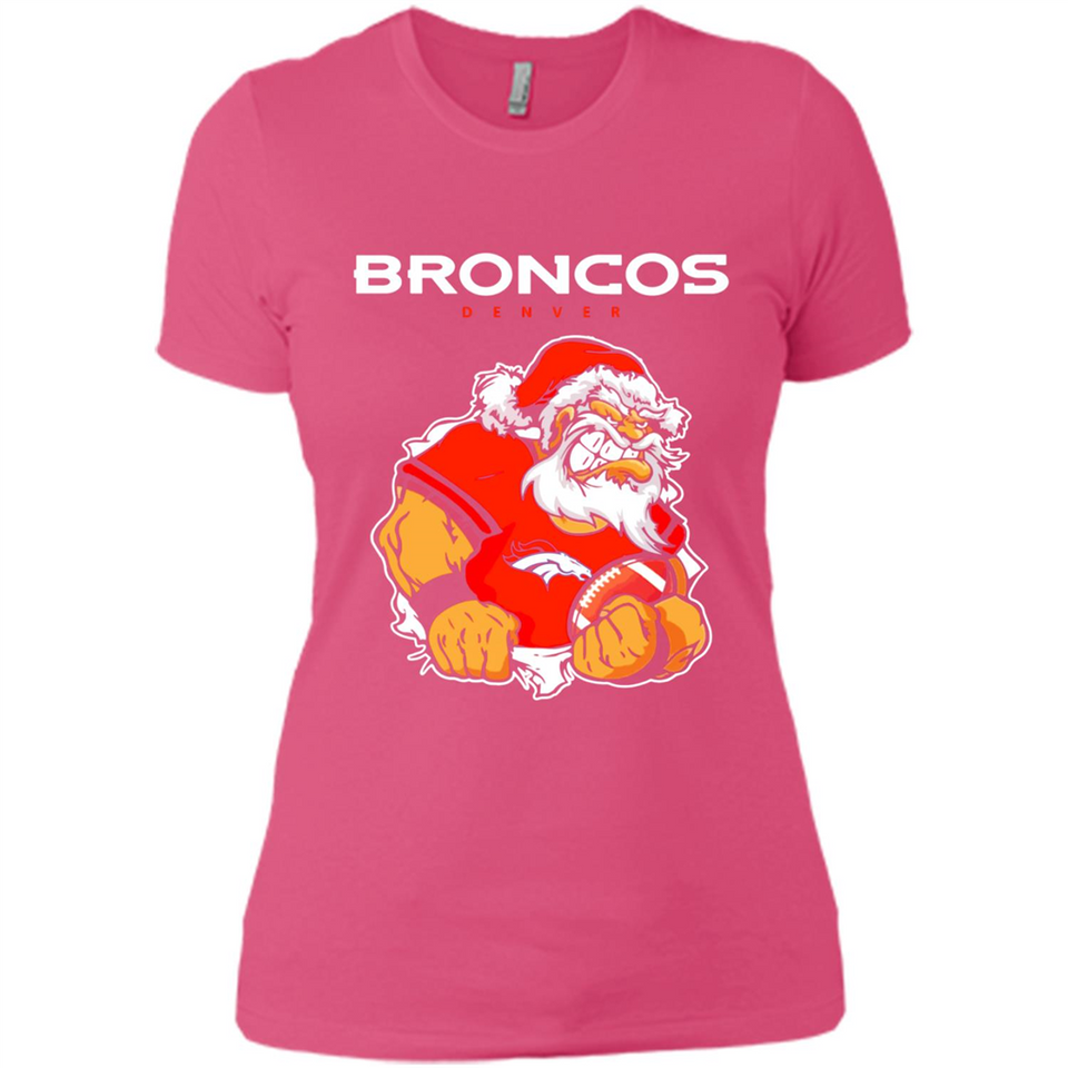 Grumpy Santa Claus Broncos Denver Football Team PINGPONG