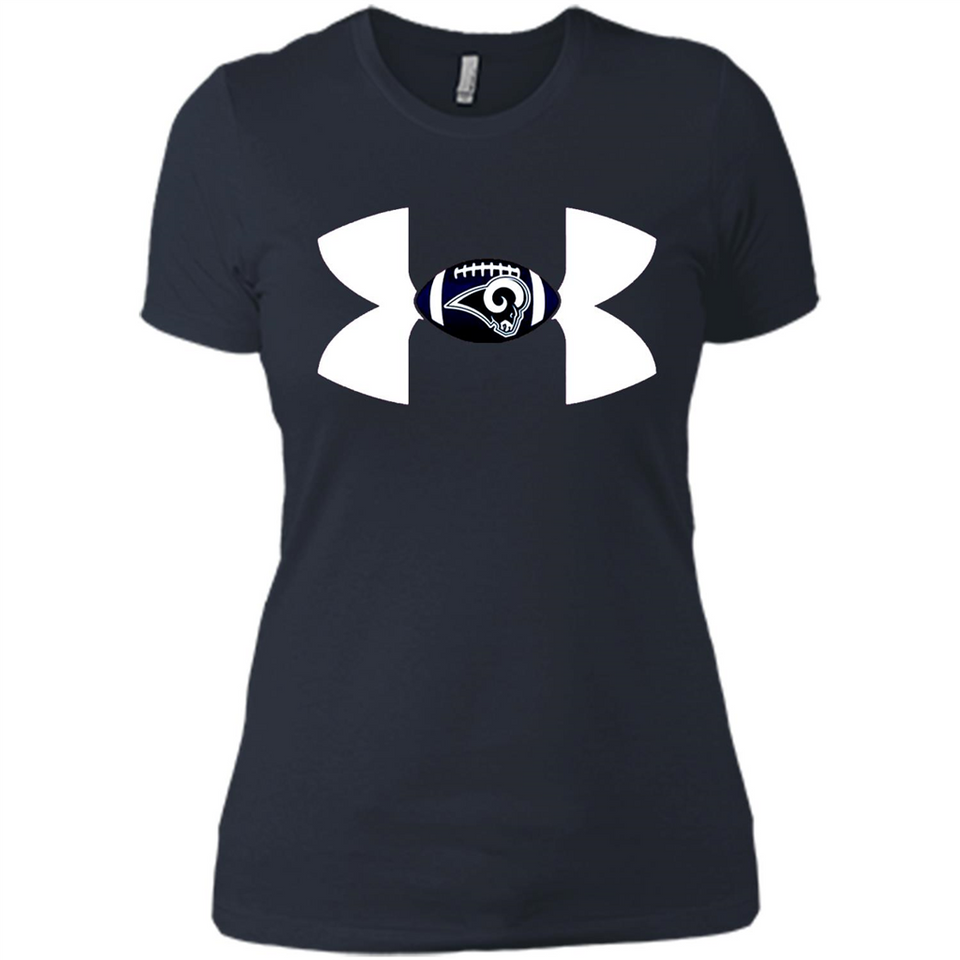 Los Angeles Rams Under Armour Logo - Ladies' Boyfriend T-Shirt