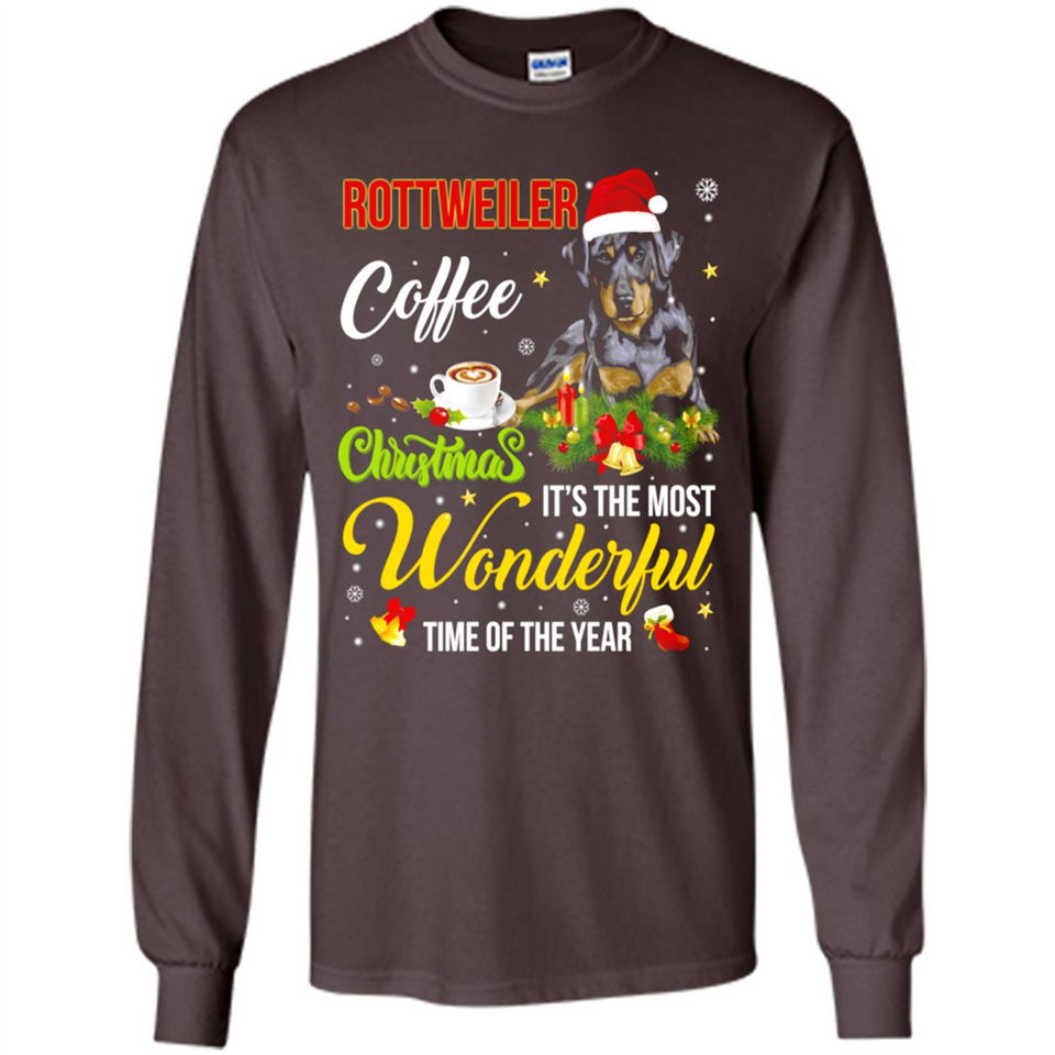 Rottweiler Coffee Wonderful Christmas