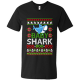 Baby shark Doo Doo Doo Christmas - Men's V-Neck