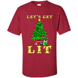 Let’s Get Lit Christmas Drinking sweater PINGPONG