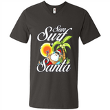 Sun Surf Santa - Men's V-Neck