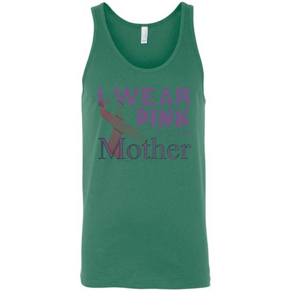 Breast cancer awareness mother - Canvas Unisex Tank