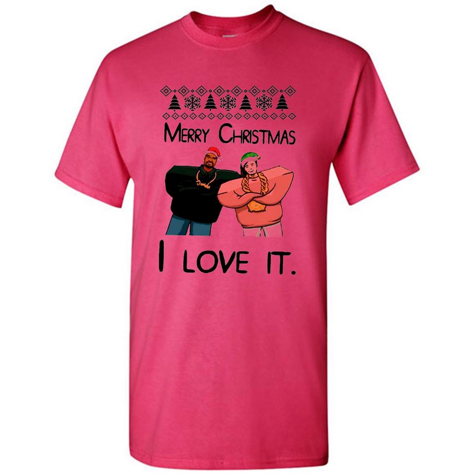 Drake Merry Christmas I love it sweatshirt PINGPONG - Shirt