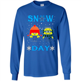 Snow Day Shirt For Dallas Cowboys Vs Minion Fans pingpong