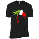 Funny Grinch Hand Holding Electrician Ornament Christmas PING PONG