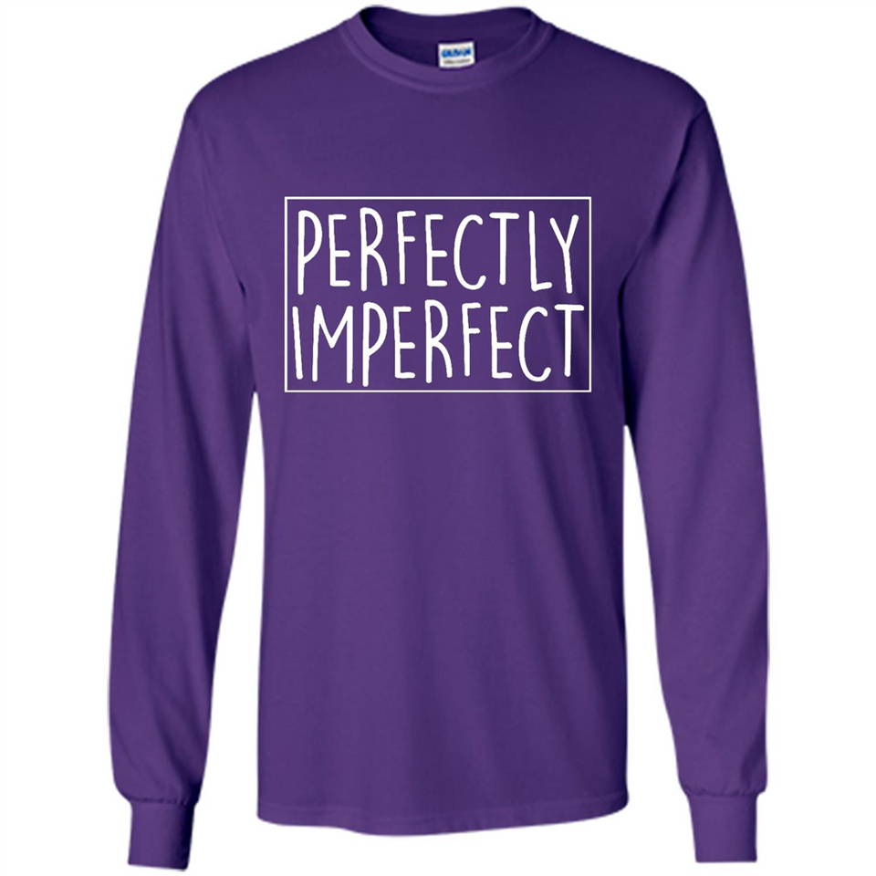 Perfectly Imperfect Black mugs PINGPONG - Long Sleeve T-Shirt