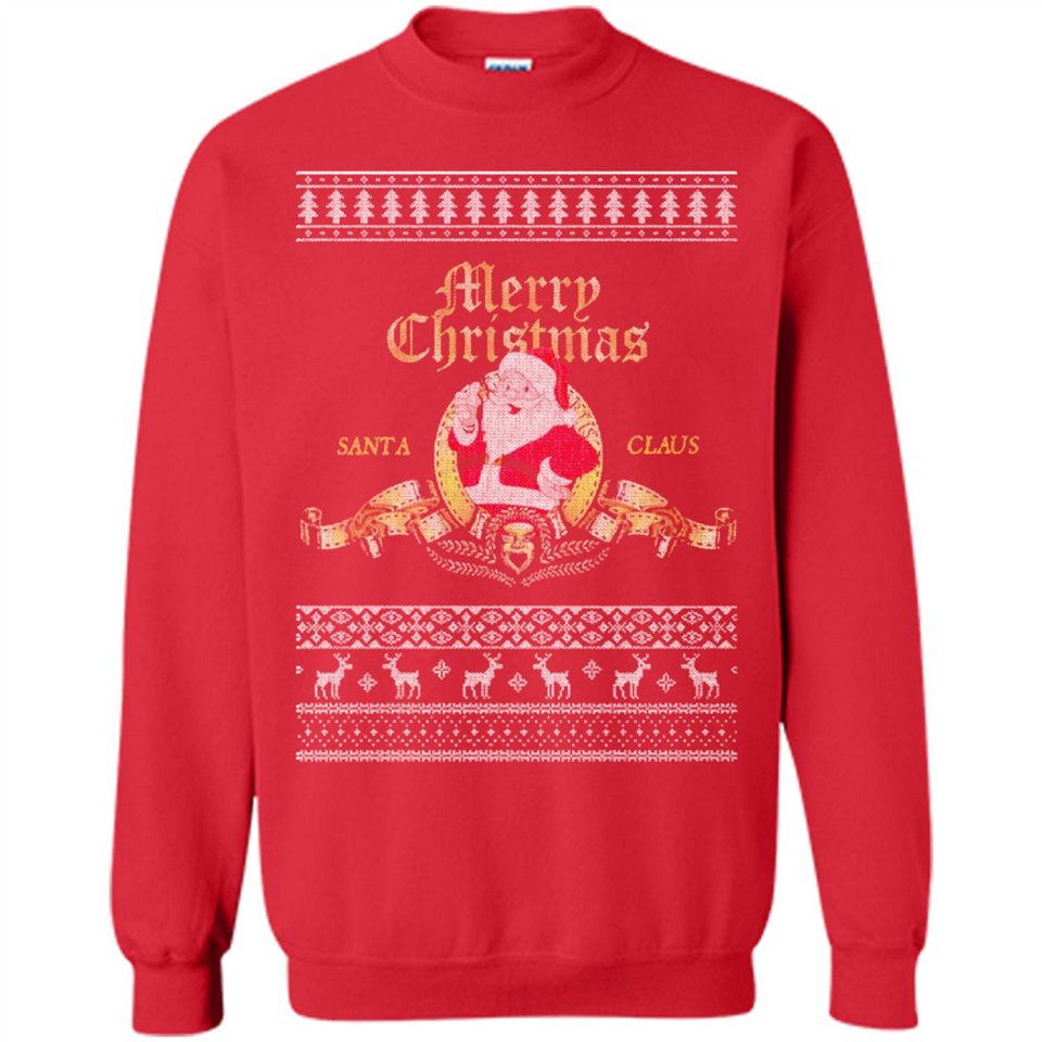 Christmas Santa Goldwyn Mayer Logo - Sweatshirt