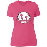 Snoopy The Peanuts Walking To The Moon