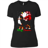 Merry Christmas Santa Claus With Big Dog sweater PINGPONG
