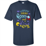 Nightmare Before Christmas Shirt - Sally Glitter Shirt - Every Queen needs a King PINGPONG