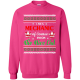 Funny Ugly Christmas T-Shirt Gift for Mechanic - Sweatshirt