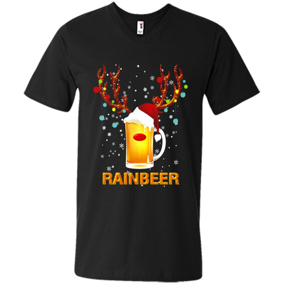 Rainbeer Funny Reindeer Beer Lover