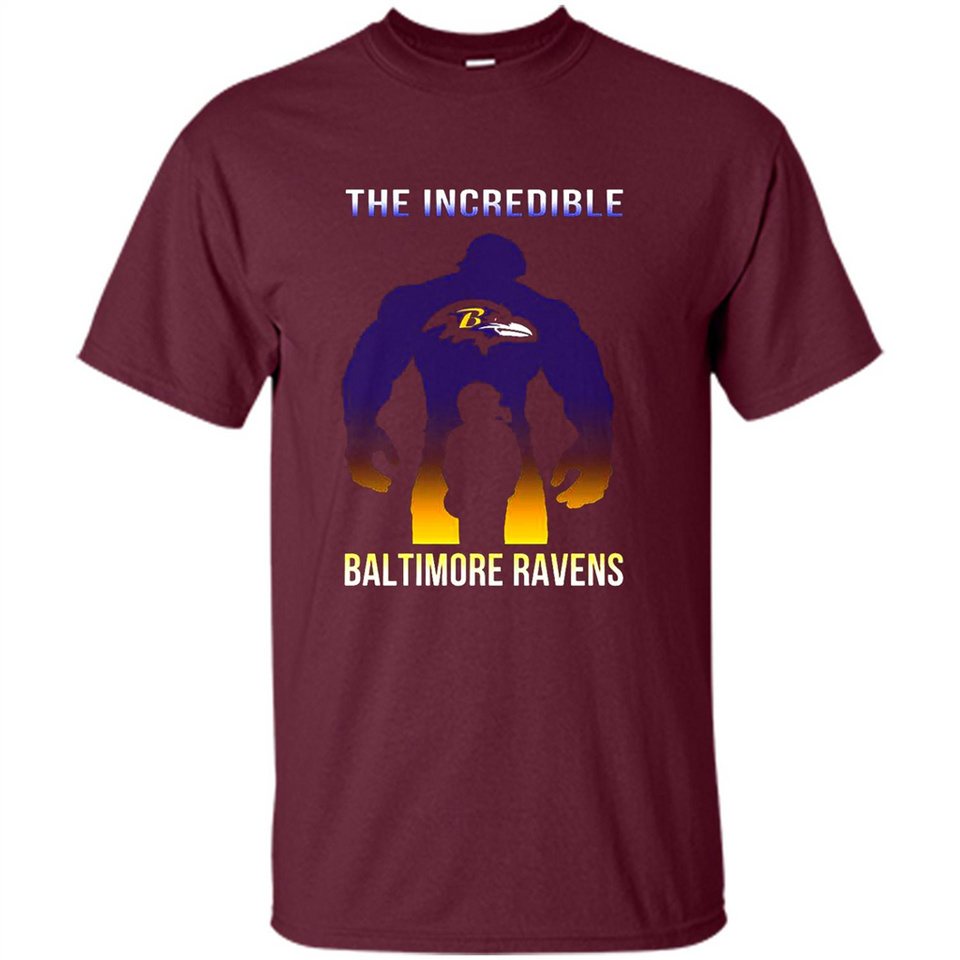 The Incredible Baltimore Ravens Hulk NFL Football