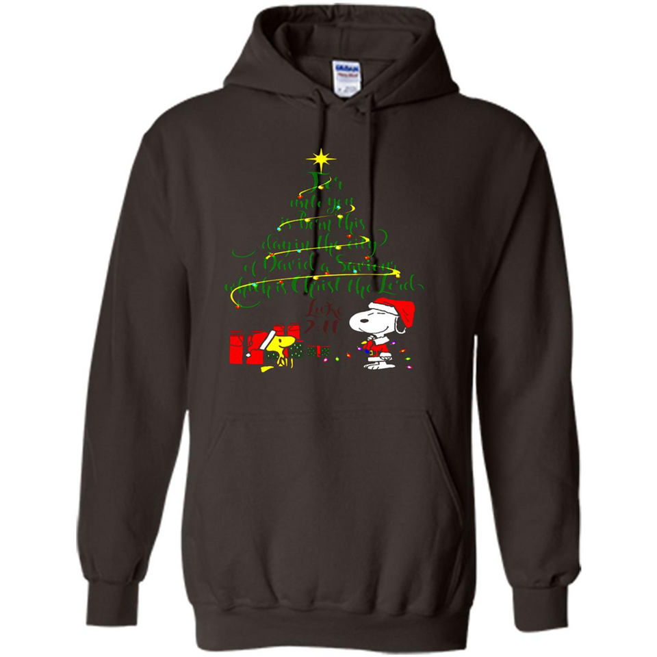 Snoopy Christmas Tree T-Shirt - Hoodie