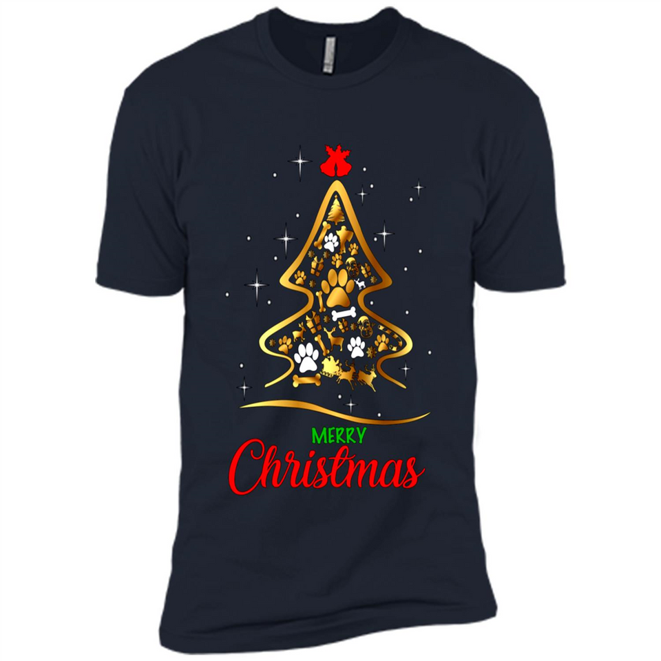 Merry Christmas Dogs Christmas Tree PING PONG