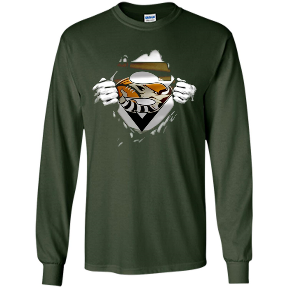 Cleveland Browns And Superman Fans - Long Sleeve T-Shirt