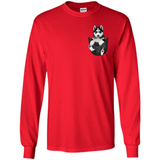 Husky Pocket - Long Sleeve T-Shirt